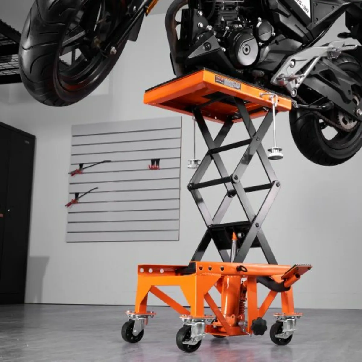 Hydraulic Motorcycle Lift Table 158.8 kg Dirt Bike - Image 2