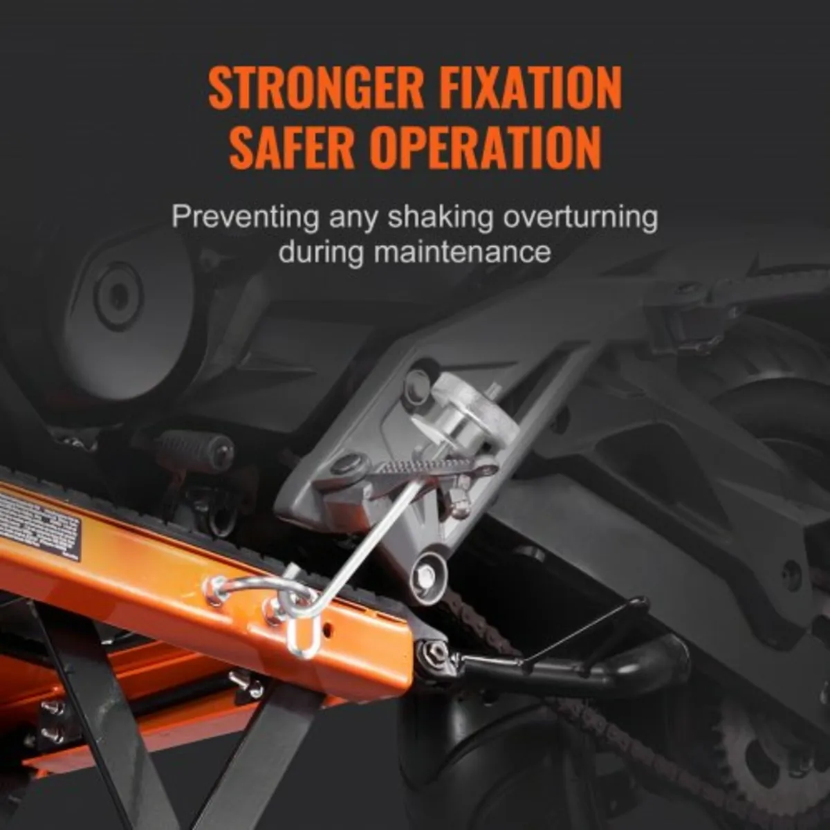 Hydraulic Motorcycle Lift Table 158.8 kg Dirt Bike - Image 3