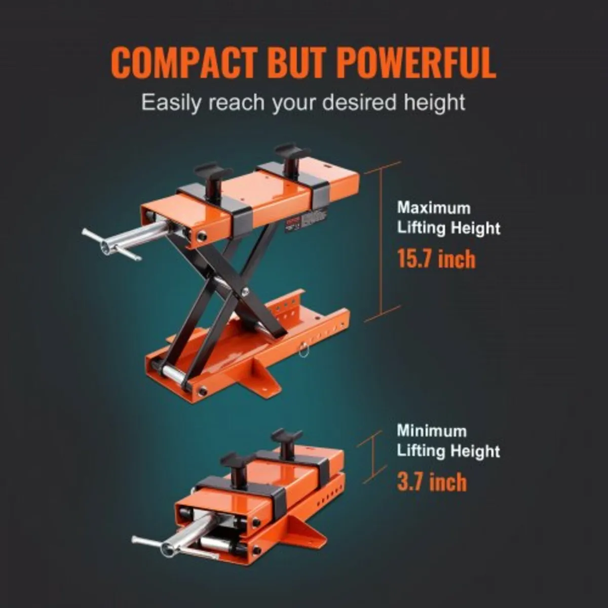 Motorcycle Lift Scissor Jack Stand 499.5 kg with S - Image 4