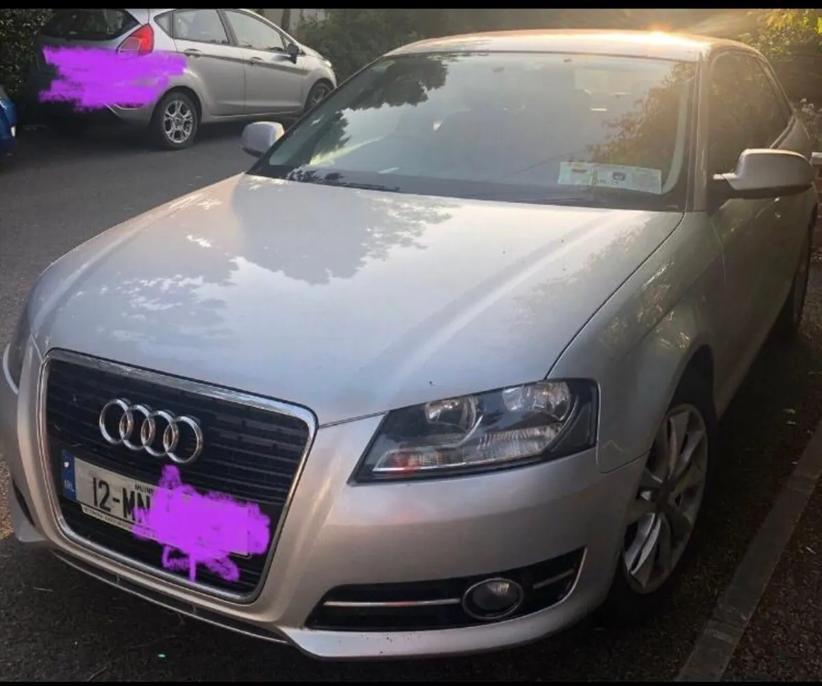 Audi A3 1.6 diesel reg 2012 silver - Image 1