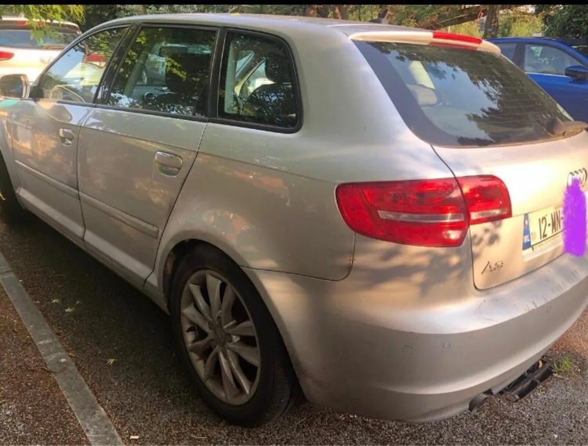 Audi A3 1.6 diesel reg 2012 silver - Image 4