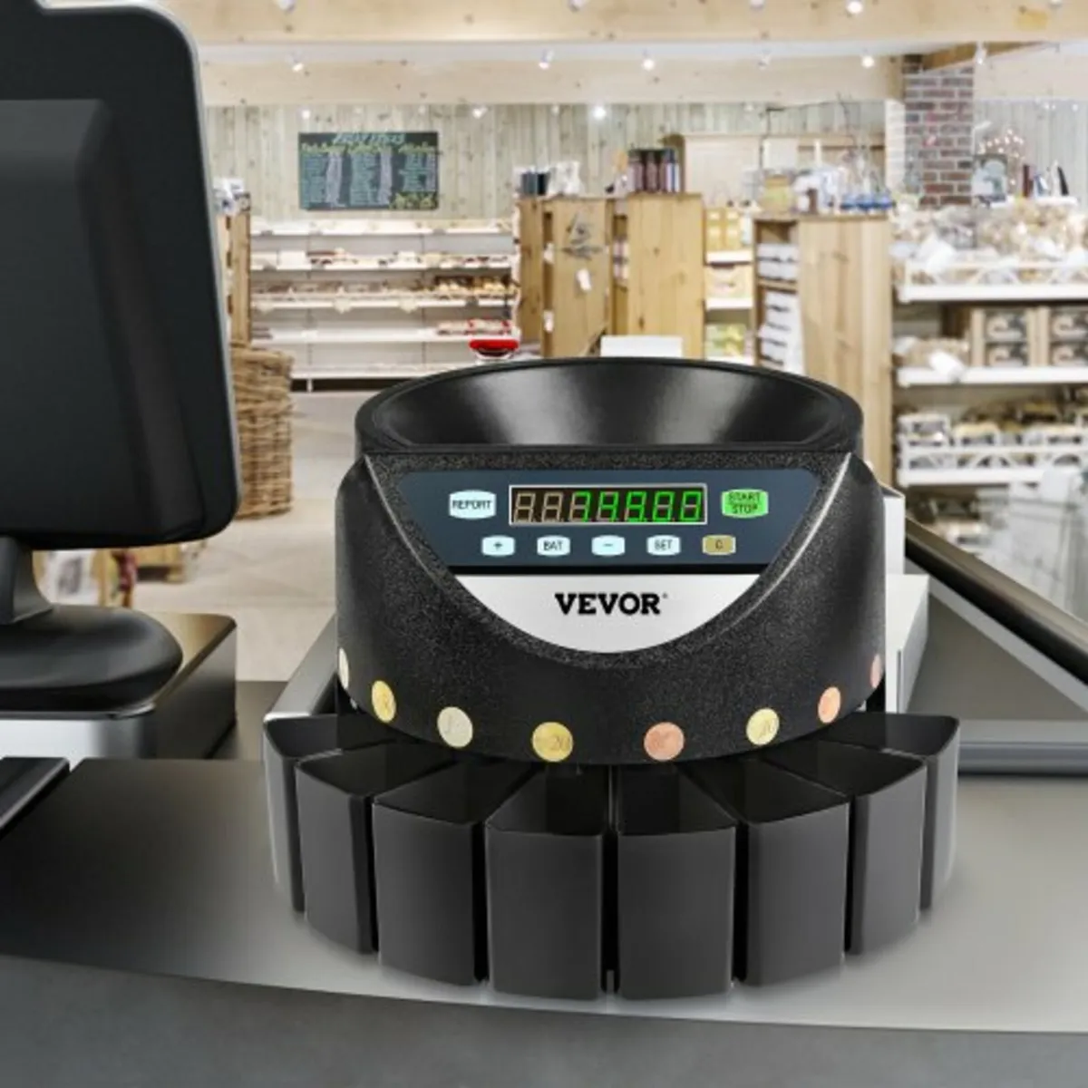 Euro Coin Counter Sorter 500-1000 Coins Electronic - Image 4