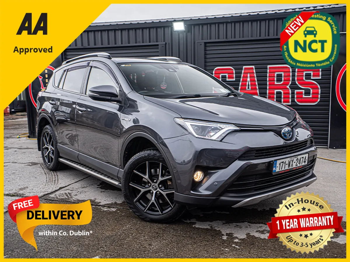 2017 Rav-4 Hybrid 4WD/Irish/New NCT/1yr warranty - Image 1