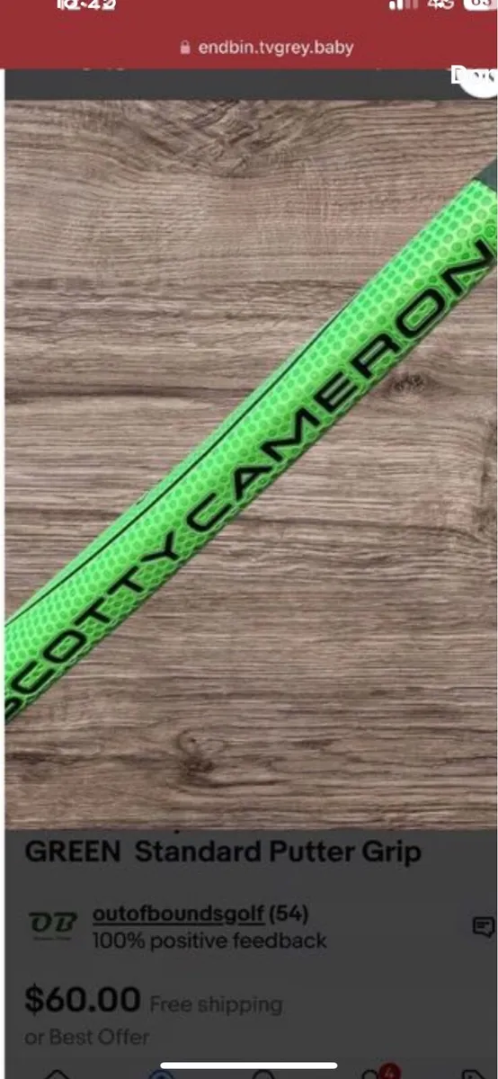 Golf putter grip - Image 1