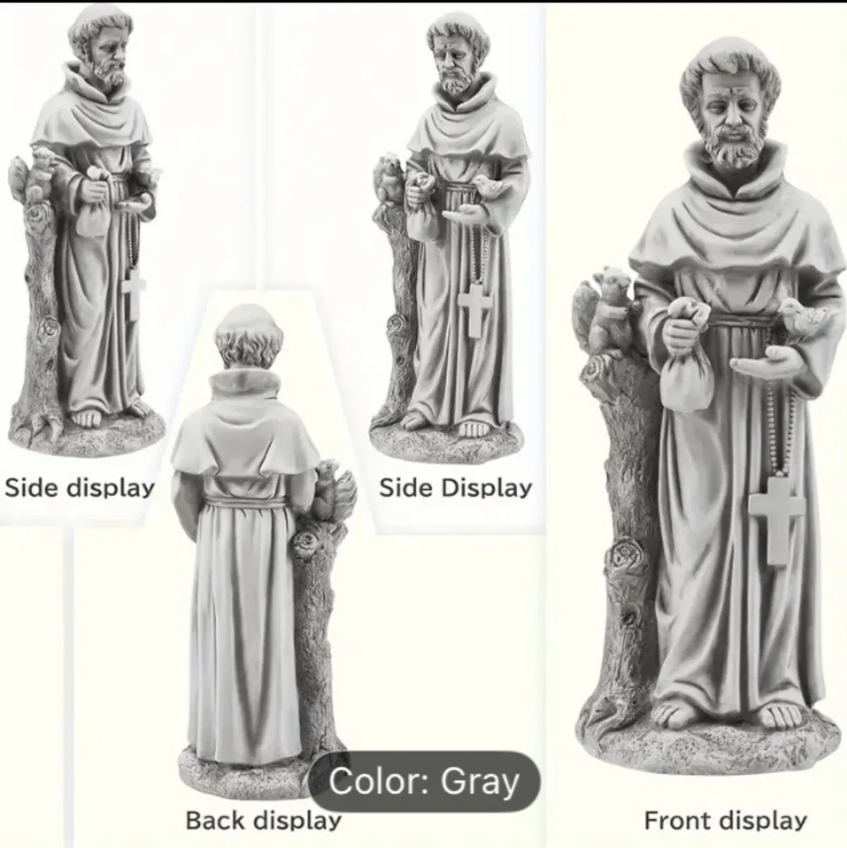Statue of st Francis free postage - Image 2