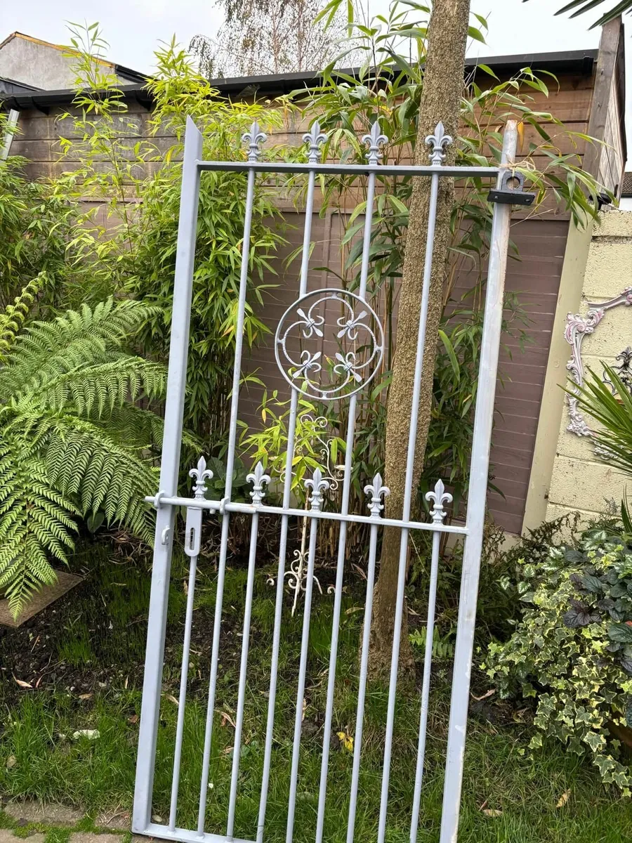 HEAVY-DUTY GARDEN METAL GATE - Image 2
