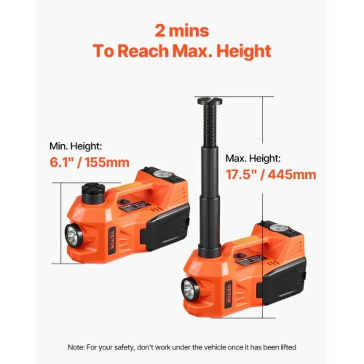Electric Car Jack, 5 Tons /11000 lbs, Electric Sci - Image 2