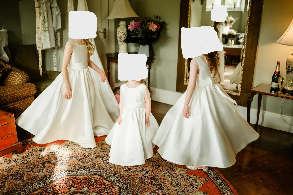 3 x Flower Girl Dresses For Sale - Image 3