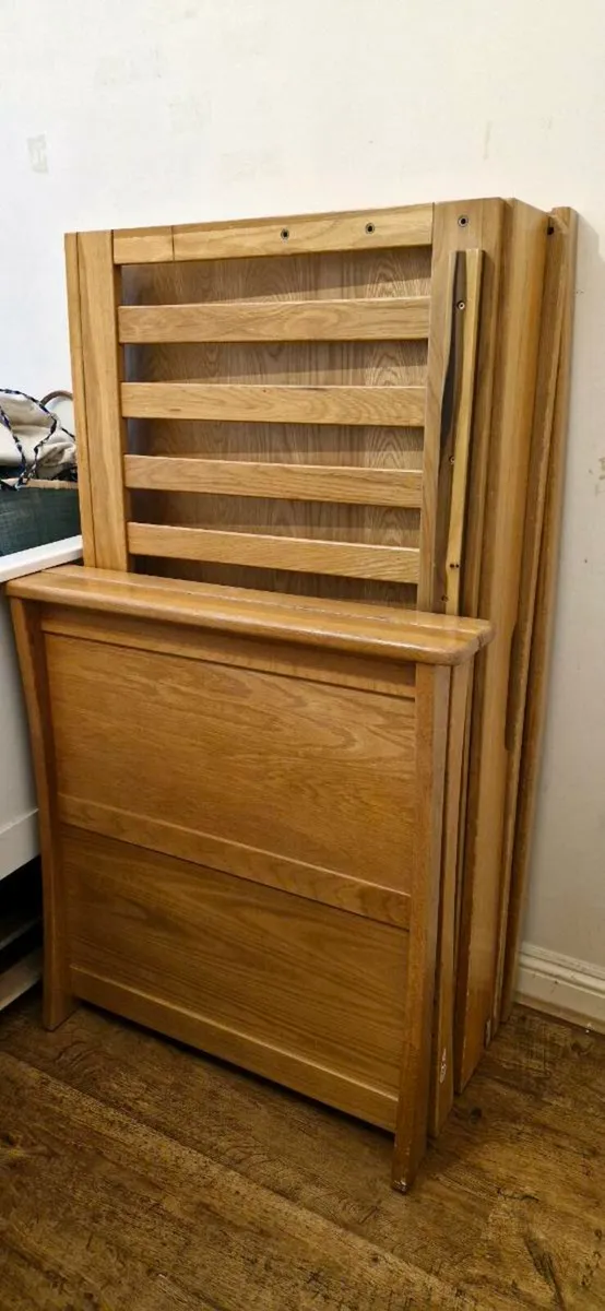 Mamas and Papas oak cod bed - Image 3