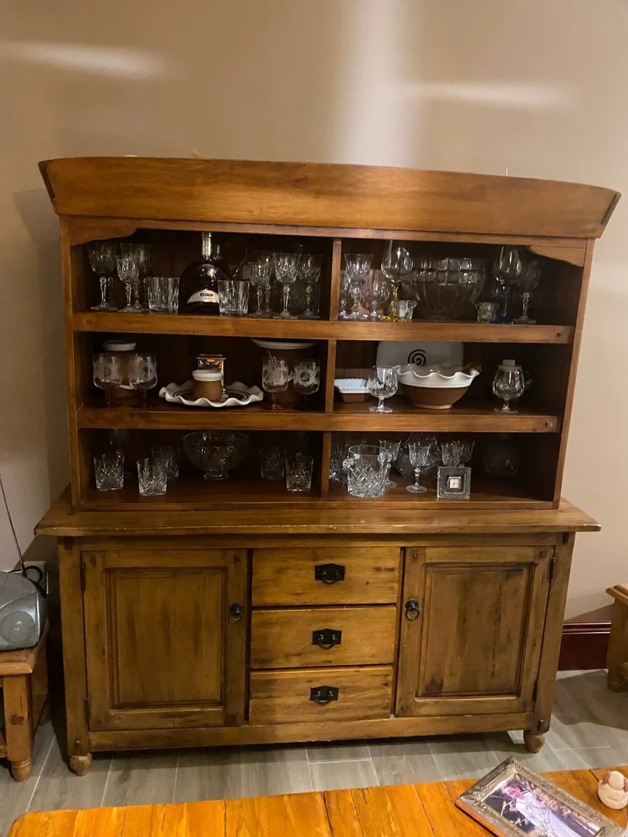 Dining Table  6 Chairs & Dresser - Image 1