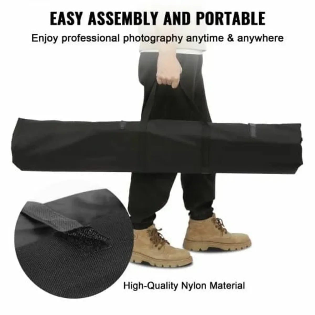 365.7 x 304.8 cm Heavy Duty Backdrop Stand, Height - Image 3