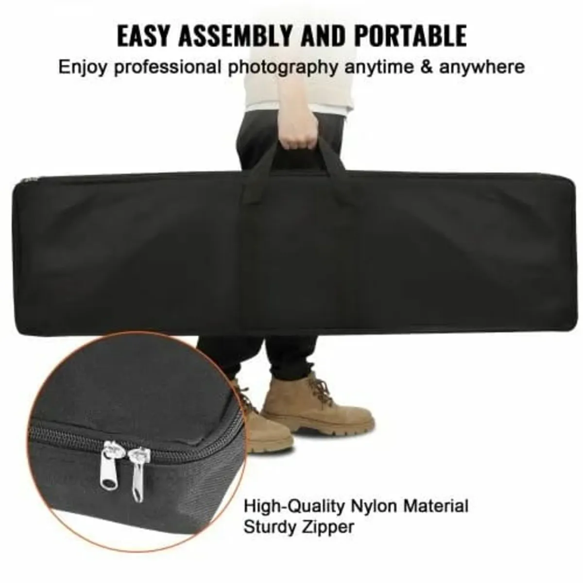 304.8 x 304.8 cm Pipe and Drape Kit, Heavy Duty Ba - Image 3