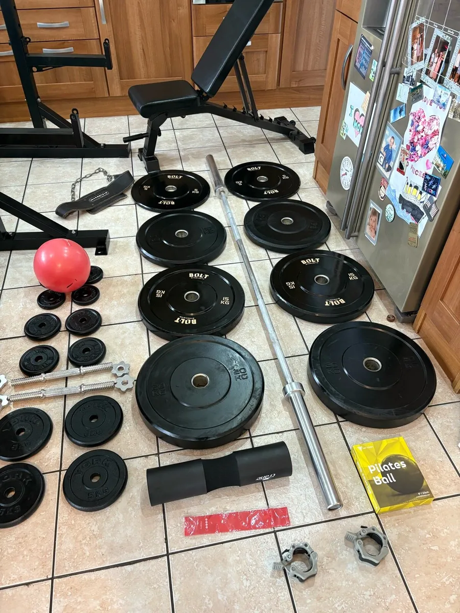 GREAT GYM PRO WEIGHTLIFTING RACK SET UP!!! - Image 2