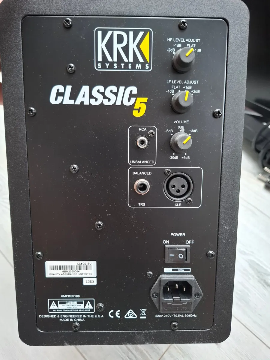 KRK 5 classic studio monitor x 1 - Image 2