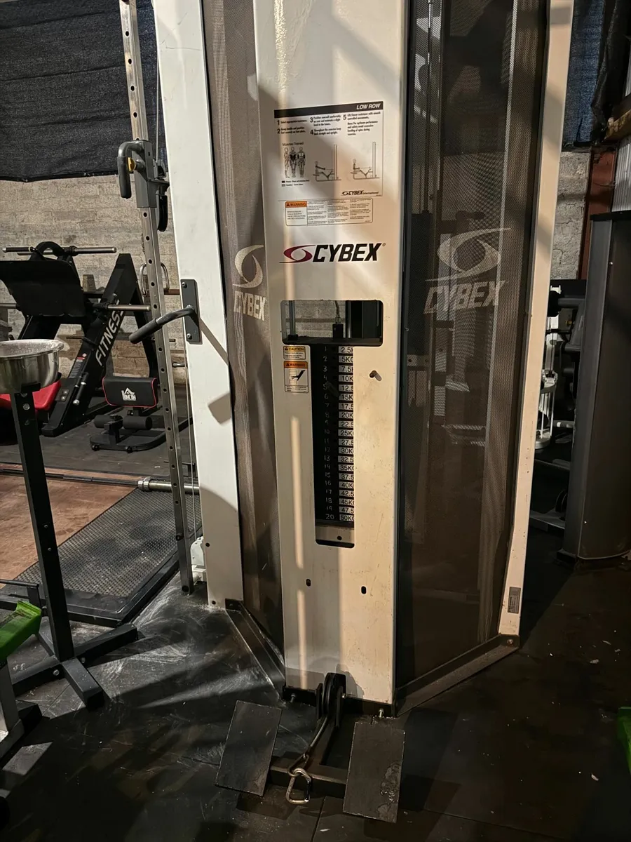 CYBEX 4 STACK 8 STATION CABLE CROSSOVER - Image 1