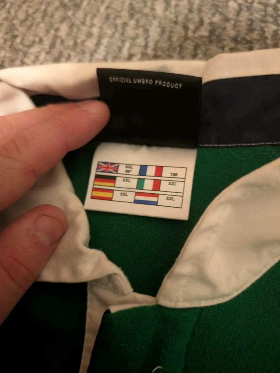 Vintage 2000 Ireland soccer jersey adult XXL - Image 4