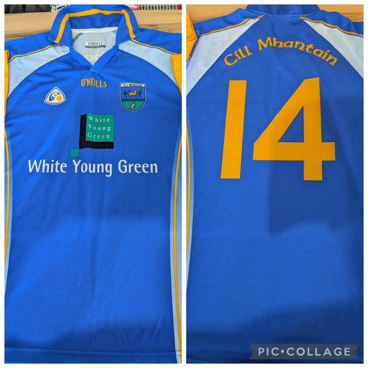 2006 wicklow gaa jersey match worn adult large - Image 1