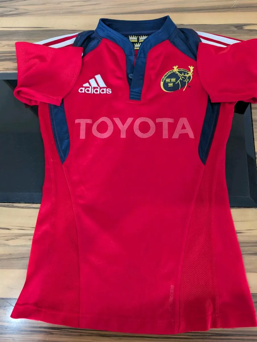 2007 munster player issue rugby jersey - Image 1