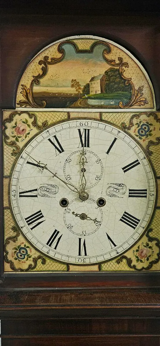 ANTIQUE GRANDFATHER CLOCK - Image 1