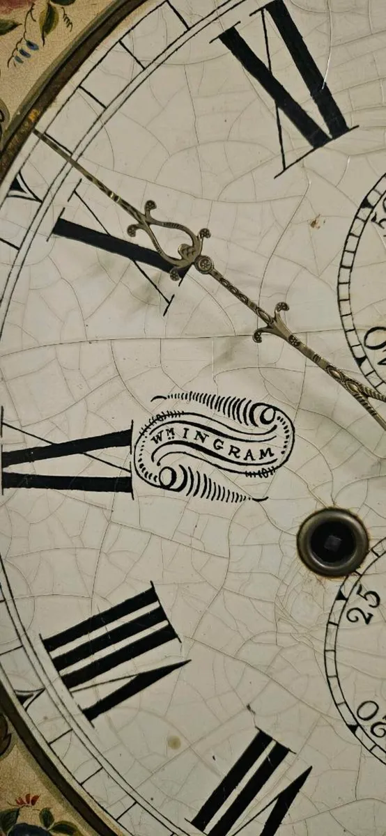 ANTIQUE GRANDFATHER CLOCK - Image 3