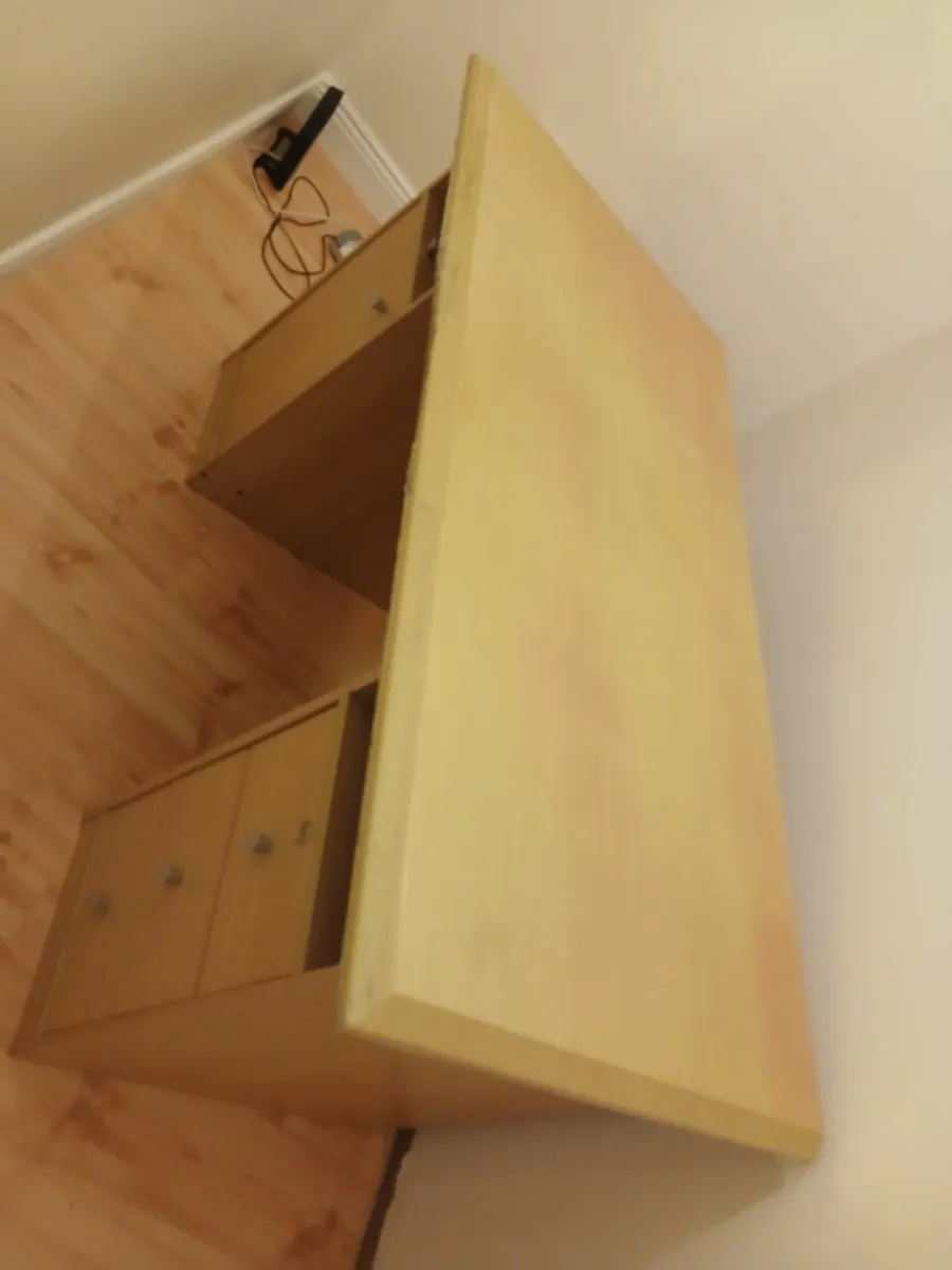 Timber office desk - Image 2