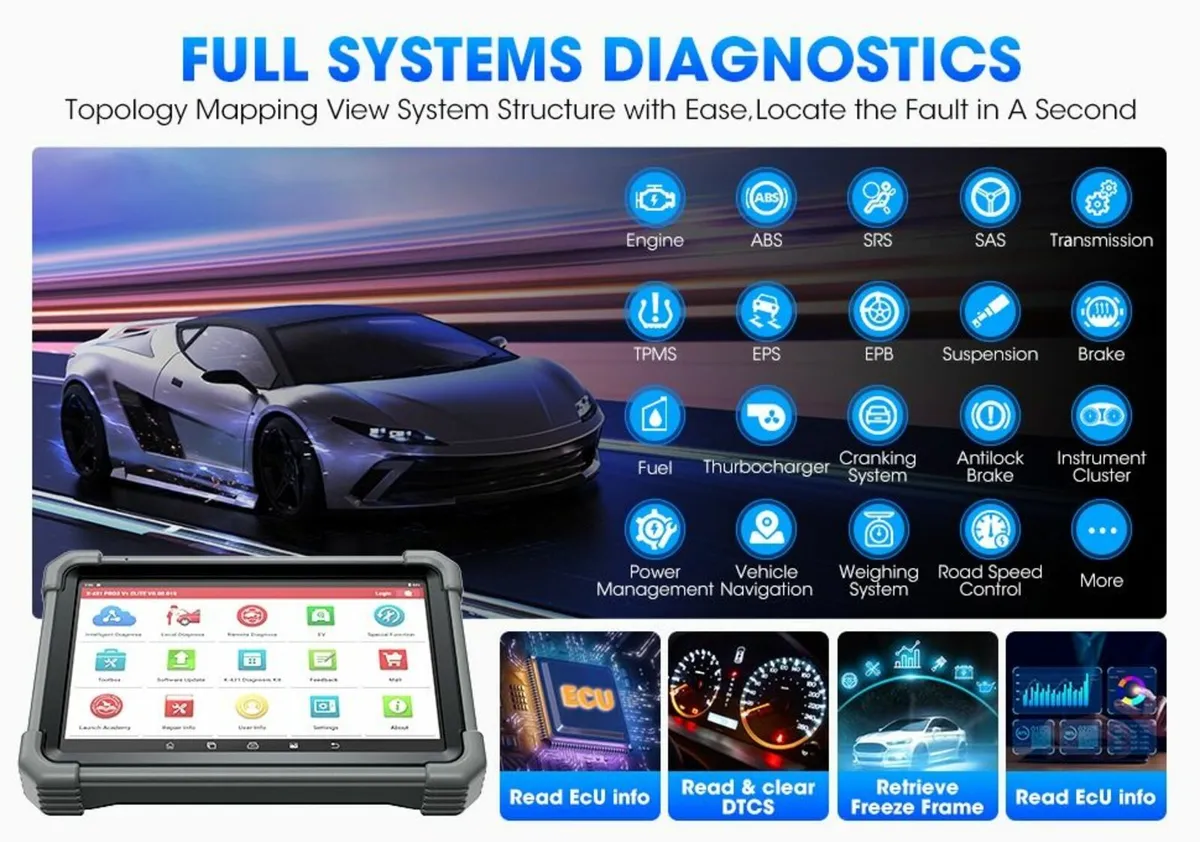 Launch  X431 Pro3 V+ Elite - Image 1