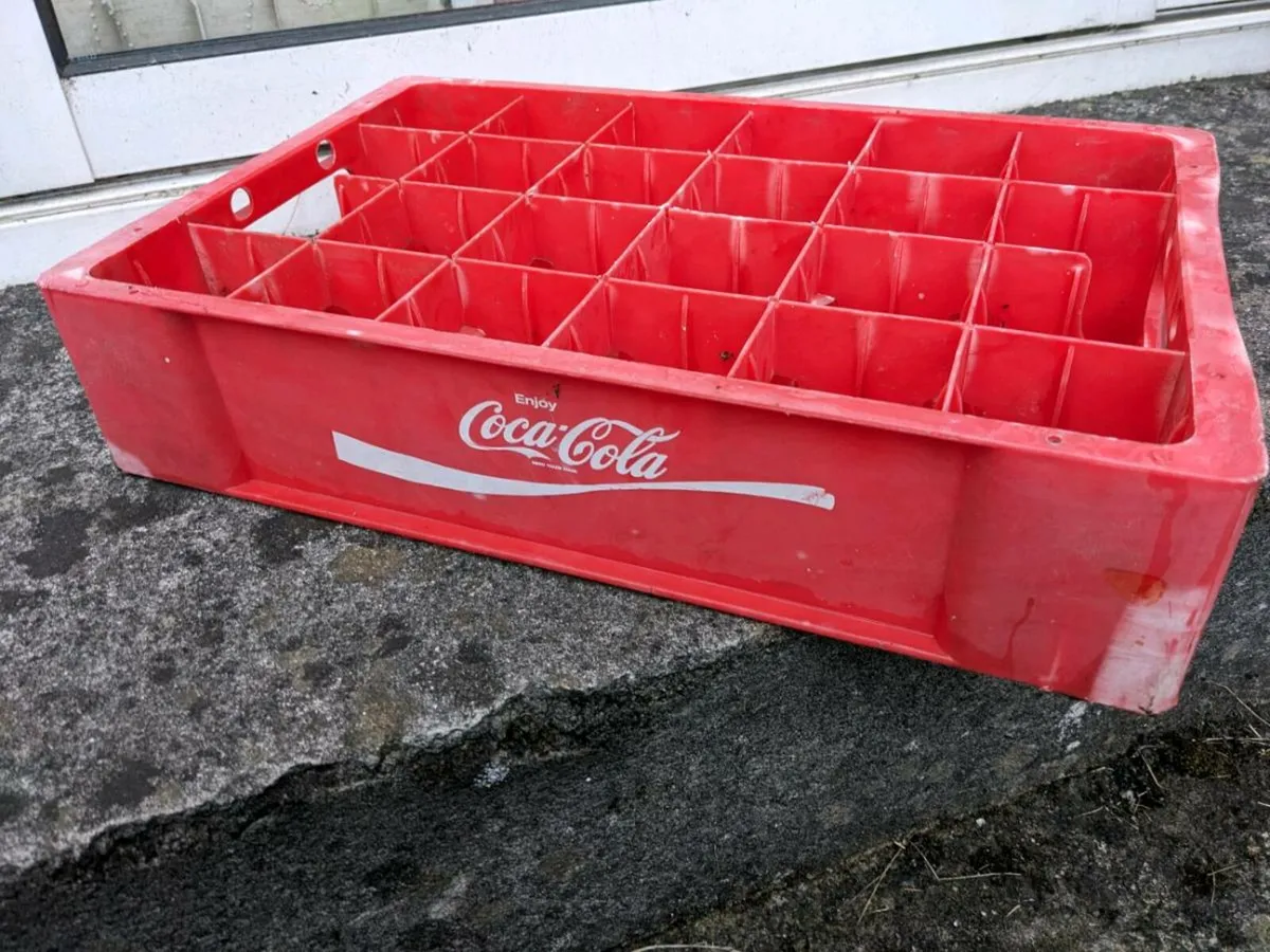 Vintage Coca Cola Crate - Image 1