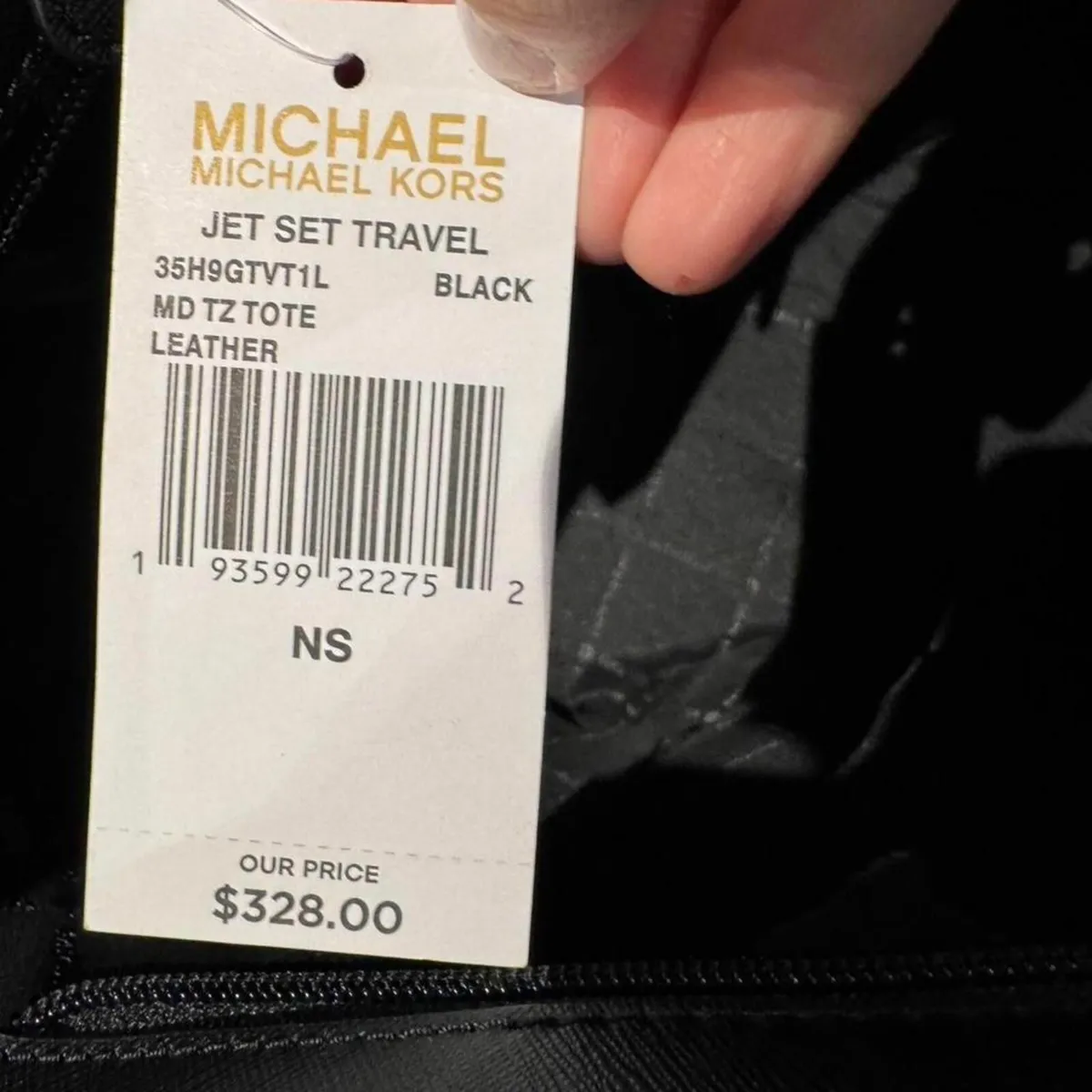 Michael Kors Jet Set Black Tote *NEW WITH TAGS* - Image 3