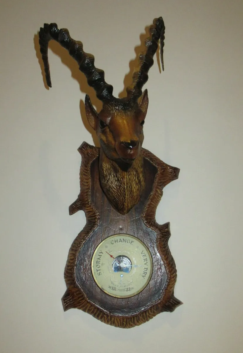 antique vintage deer RETRO  cave cottage pub man - Image 1
