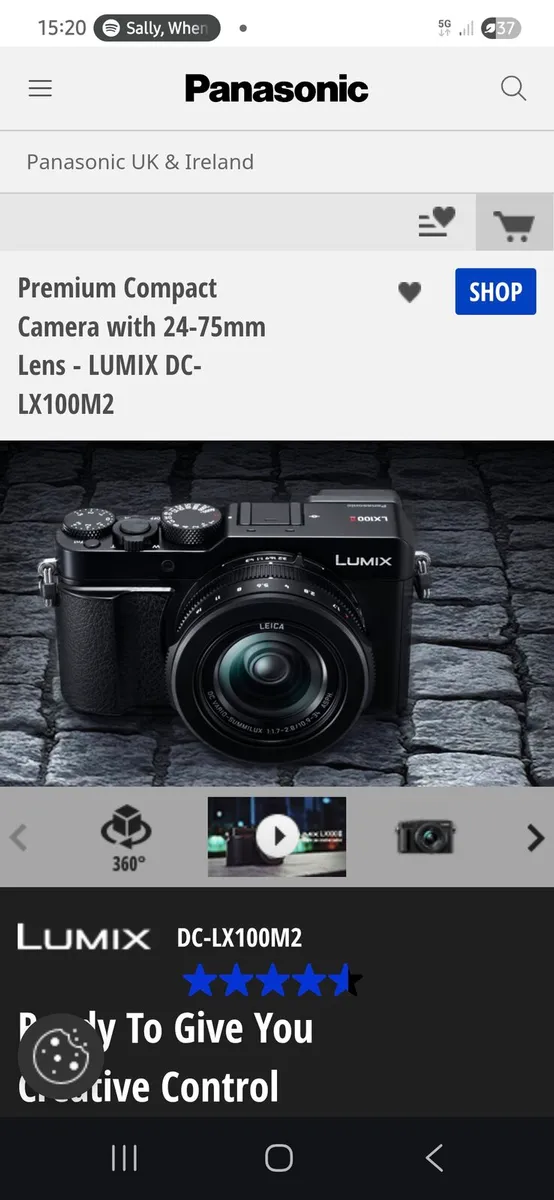 camera. Lumix  Lx100 2 - Image 1