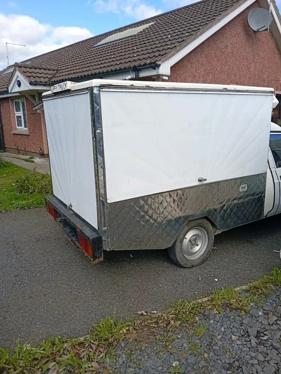 Jiffy sandwich coffee van body all stainless steel - Image 1