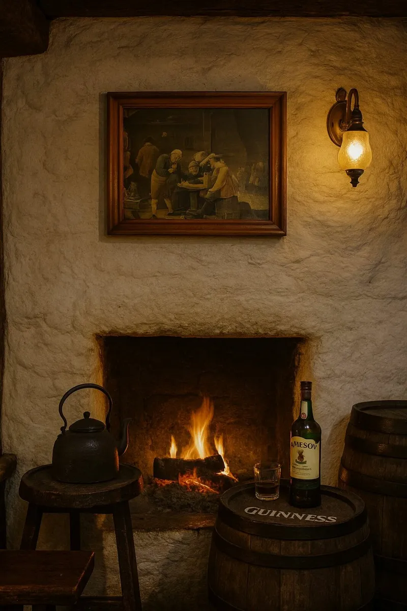 antique vintage pub picture cottage rustic cave - Image 1