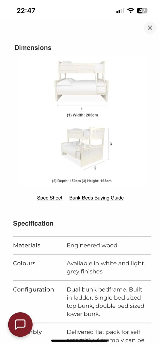 Triple bunk bed - Image 2