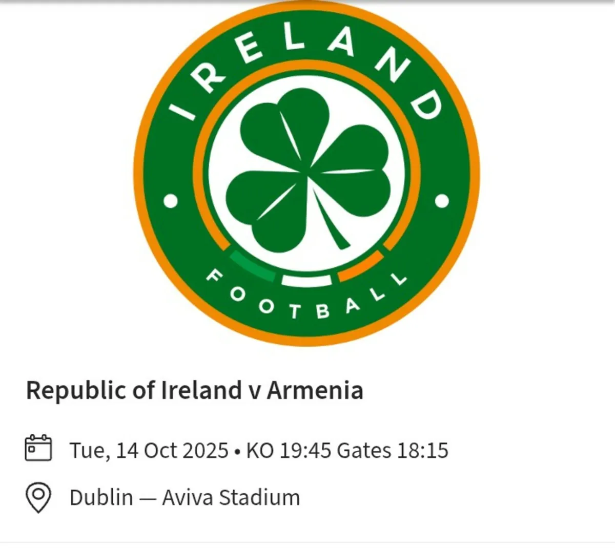 Ireland Armenia x2