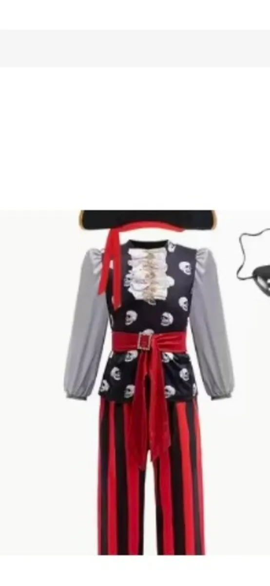Kids pirate costumes - Image 1