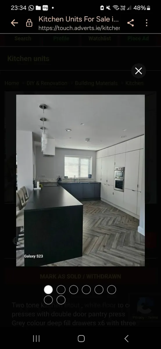 Kitchen units - Image 1
