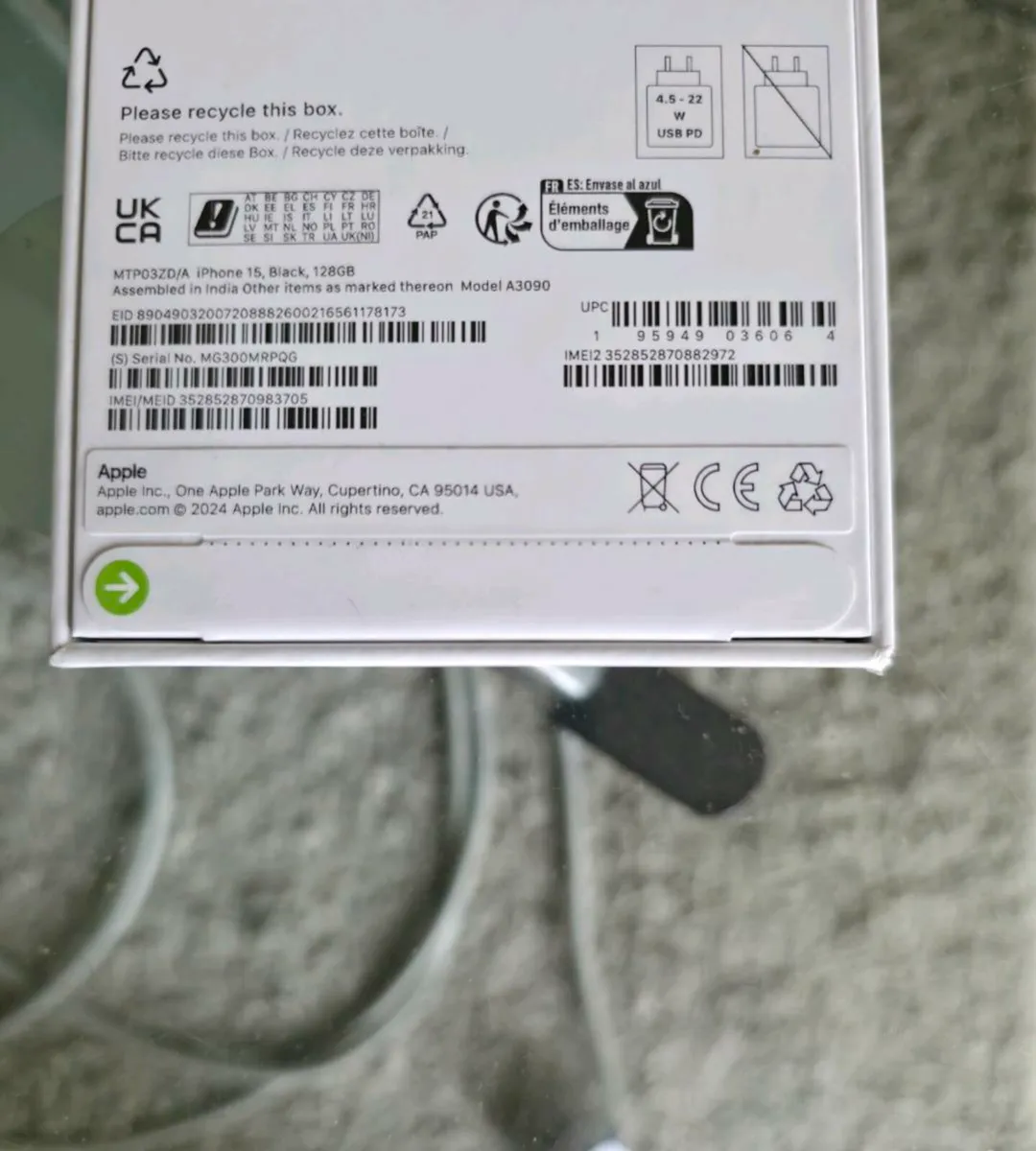 Apple Iphone 15 128GB - Image 2
