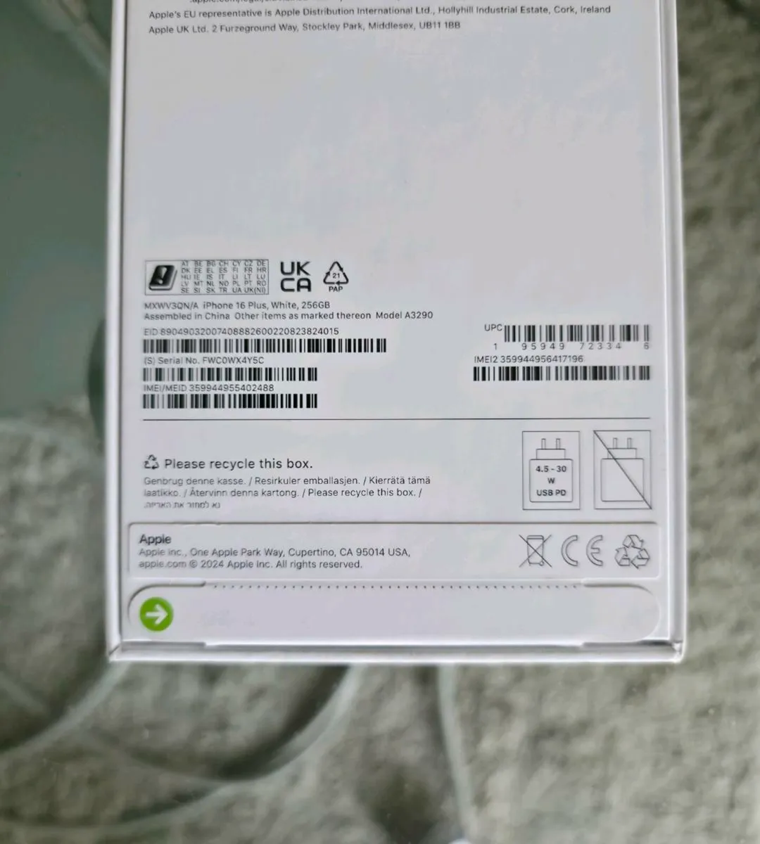 Apple Iphone 16 Plus 256GB - Image 2