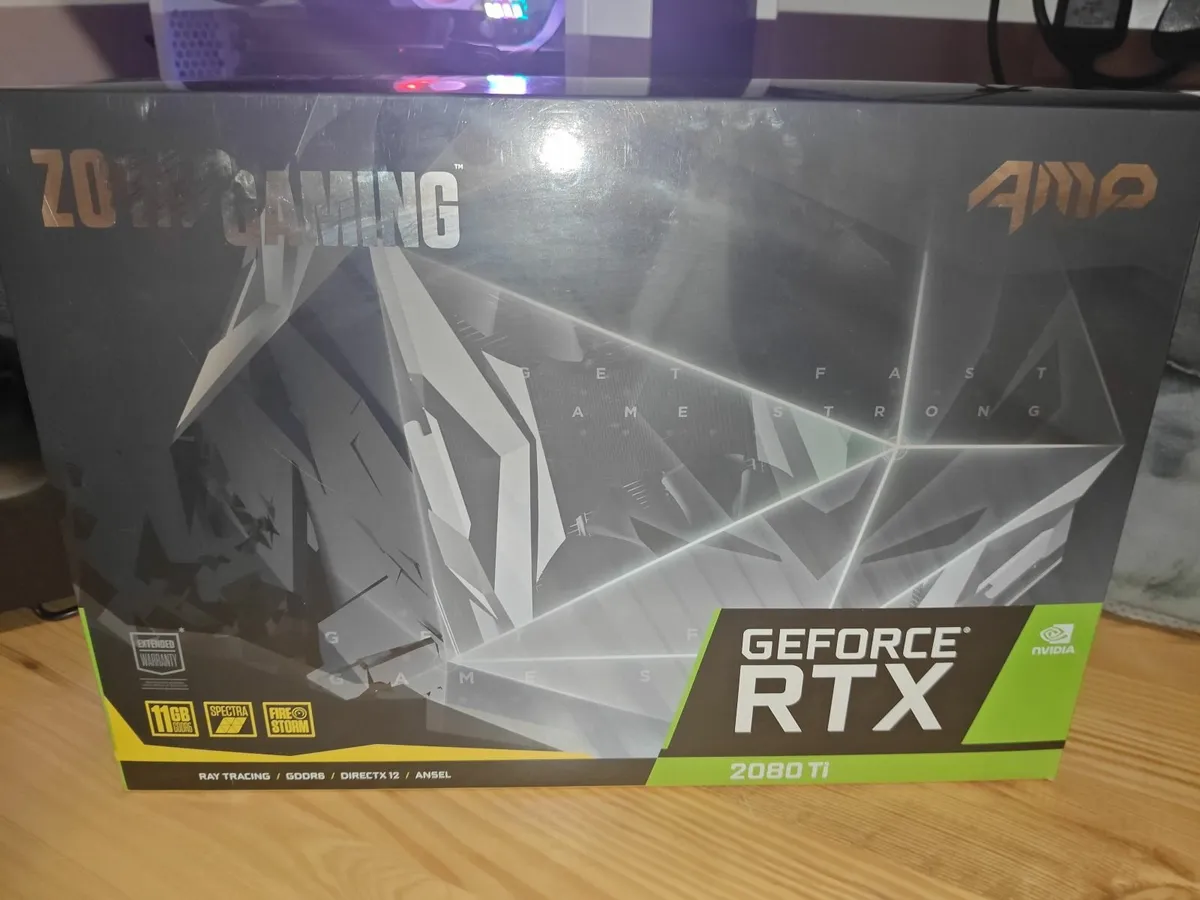 Graphics Card Zotac Amp Rtx 2080 Ti 11gb - Image 1