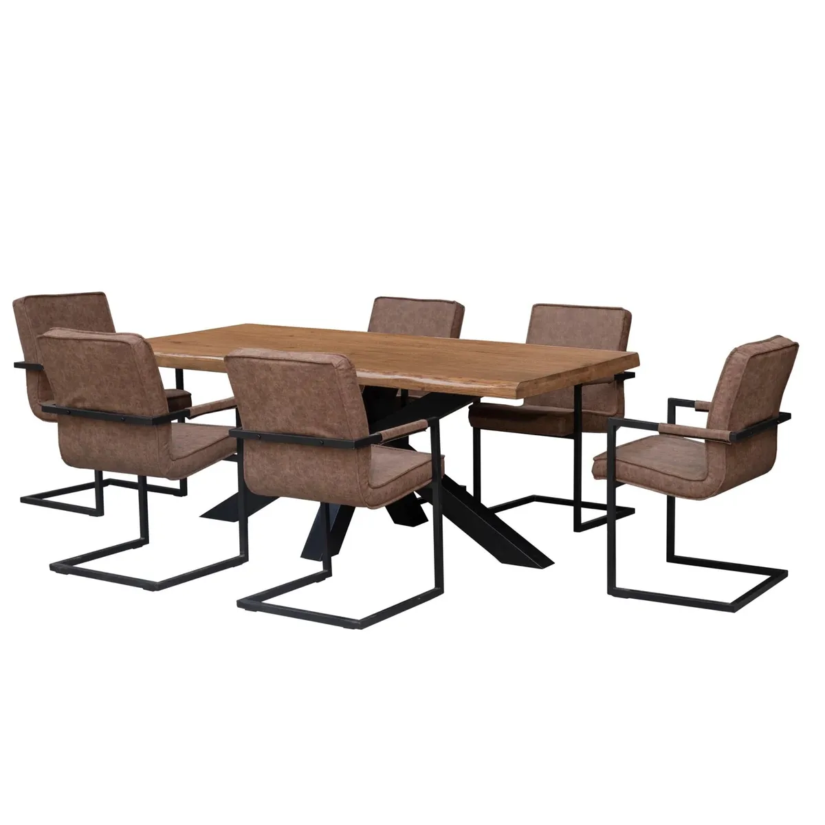 Richmond Solid Oak Dining Table (Brand New) - Image 3