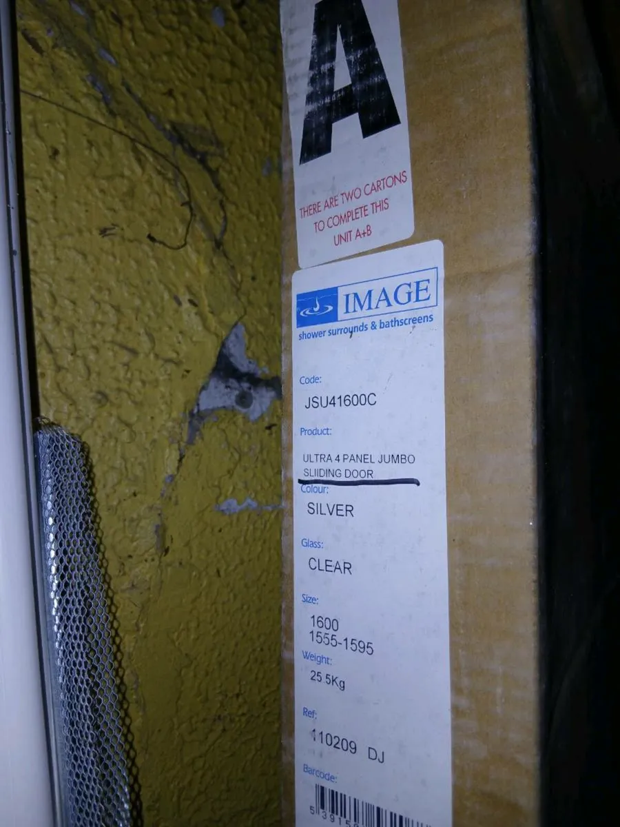 Shower door 1600mm - Image 1