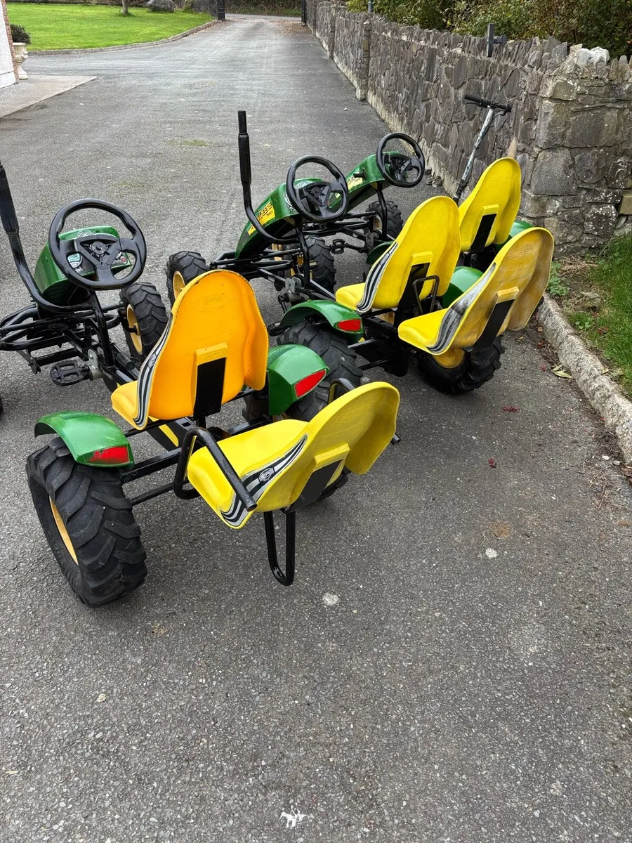 Berg John Deere Traxx go carts - Image 2