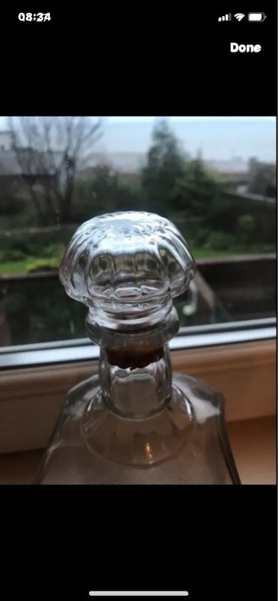 Rare Jack Daniel’s 125th Anniversary Crystal Decan - Image 4
