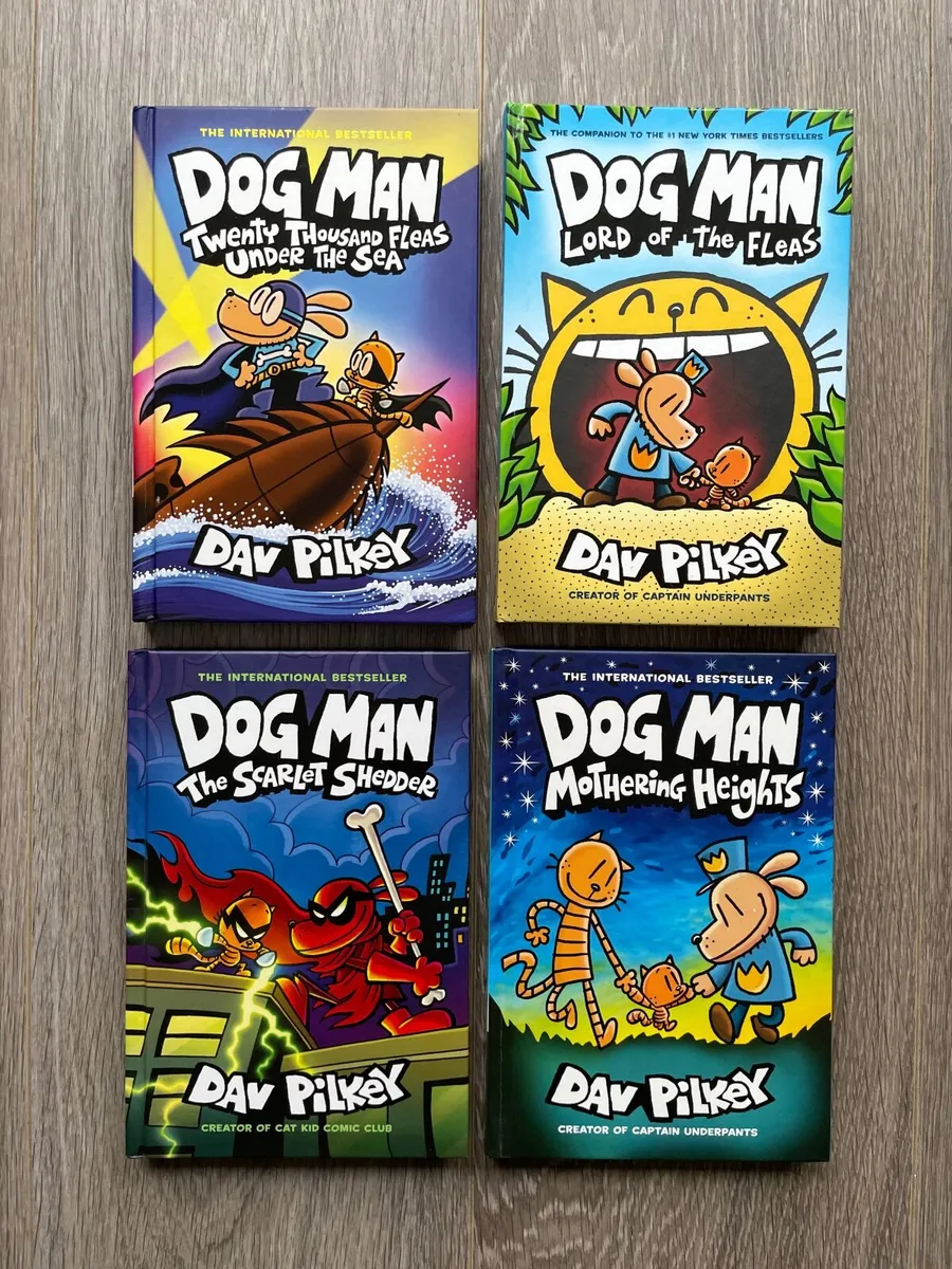 BRAND NEW Dogman Books - great Christmas Gift