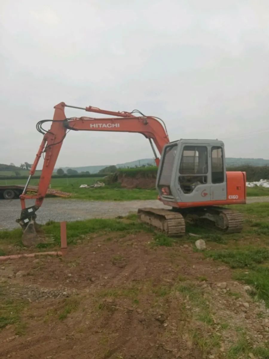 Hitachi Ex 60 digger - Image 1