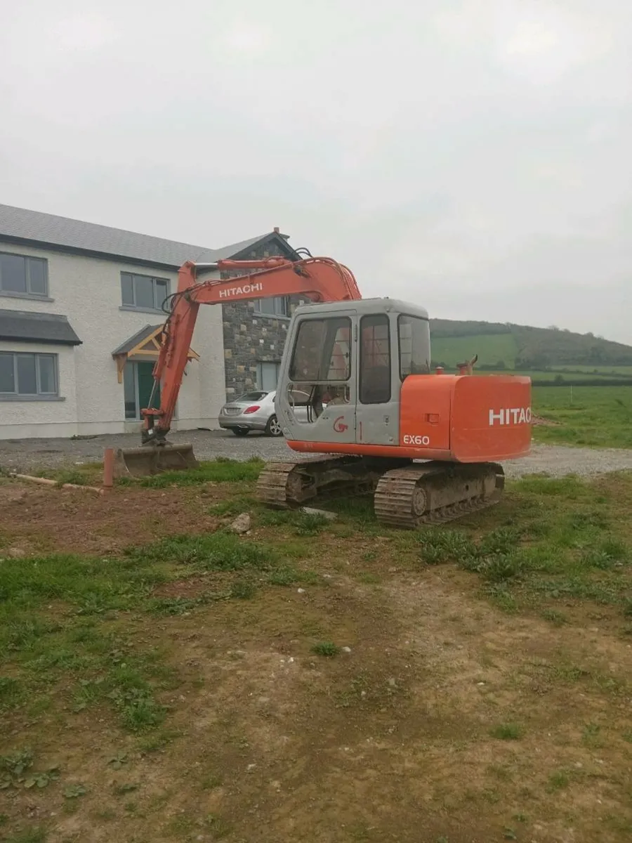 Hitachi Ex 60 digger - Image 2