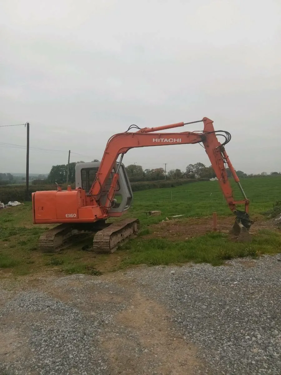 Hitachi Ex 60 digger - Image 3