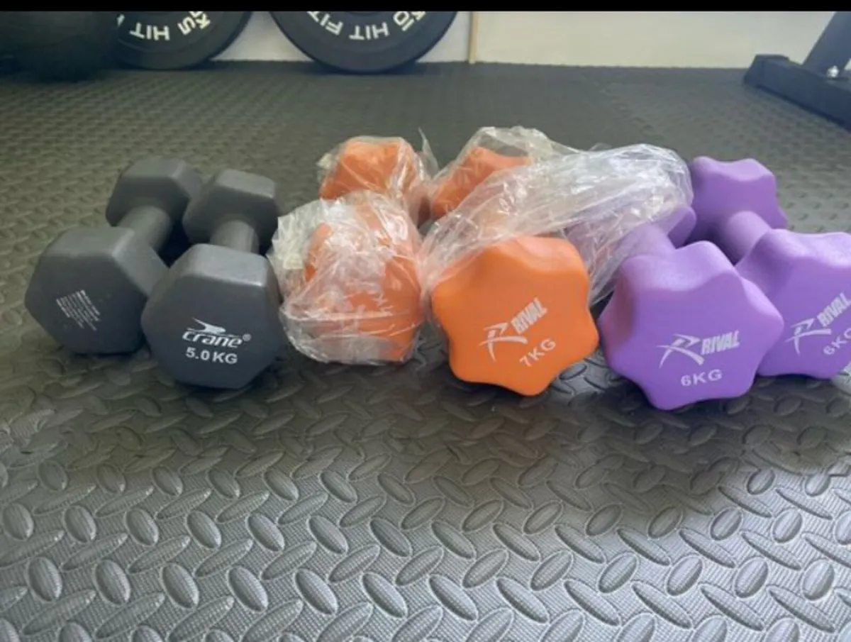 7kg dumbbells