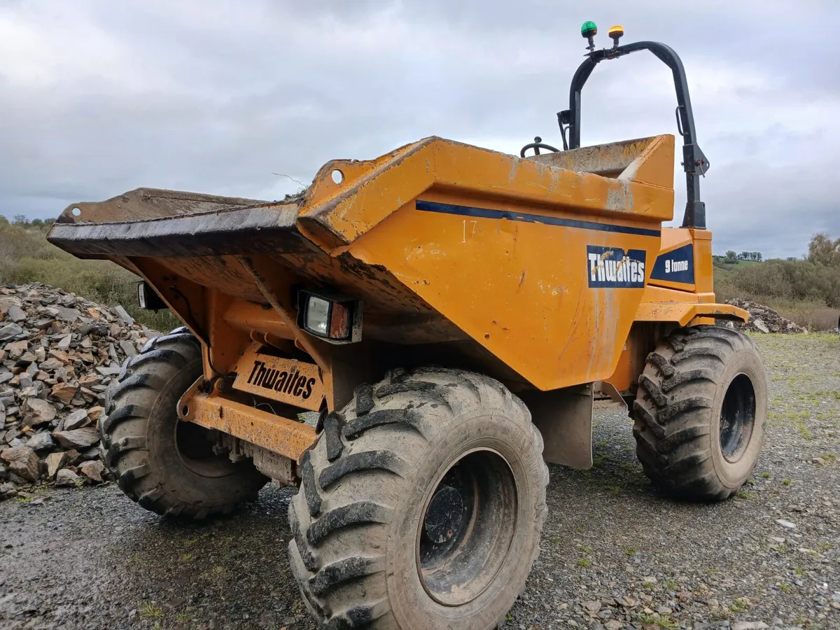2018 Thwaites 9 tonne dumper - Image 1