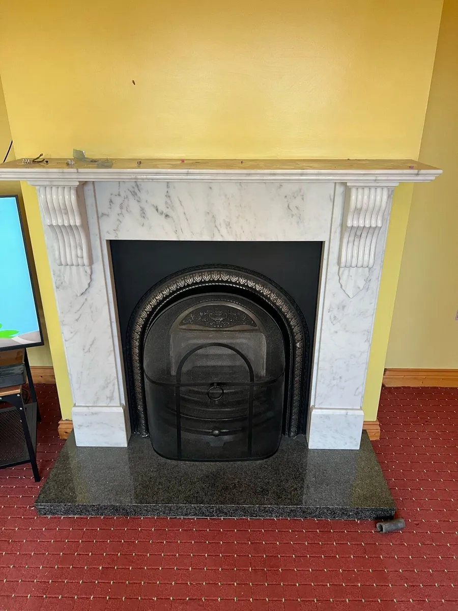 Marble fire place - Image 1